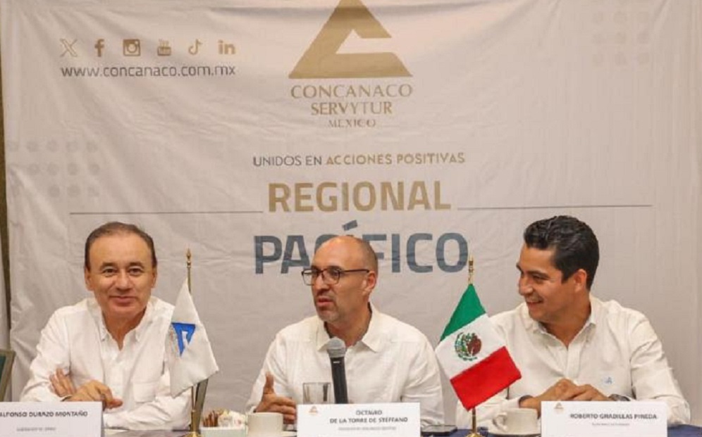 Gobernador Durazo presenta a Concanaco el Plan Sonora de Energía Sostenible; busca detonar empleos