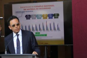 Zacatecas destaca baja en violencia y apuesta por impulso cultural