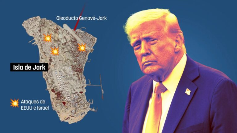 Donald Trump amaga con borrar del mapa la isla de Jark en Irán