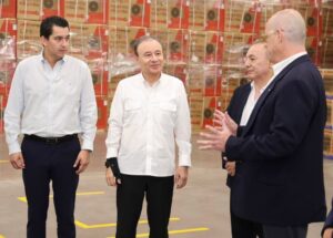 Sonora, uno de los destinos más competitivos del país: Durazo al inaugurar Centro de Distribución Mirage
