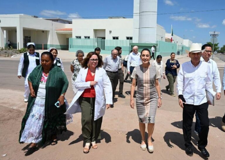 Durazo y sheinbaum red hospitales