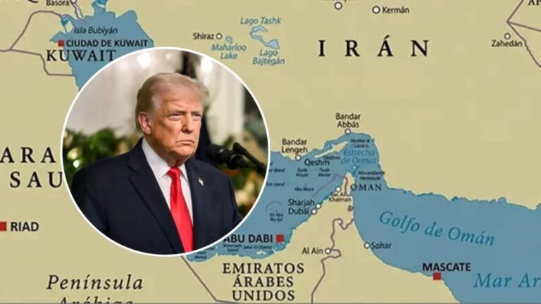 Trump condiciona intervención de EU en estrecho de Ormuz