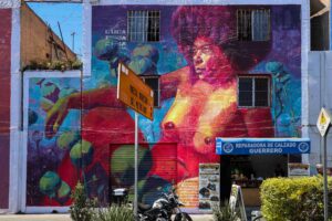 Inauguran cinco murales feministas en la colonia Guerrero de CDMX