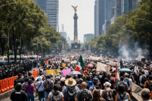 Tarde pesada en CDMX: tráfico, marchas y traslados lentos
