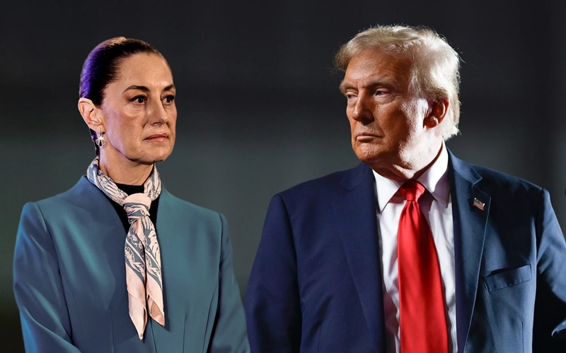 Sheinbaum responde a Trump y rechaza tropas de EE.UU. contra cárteles en México