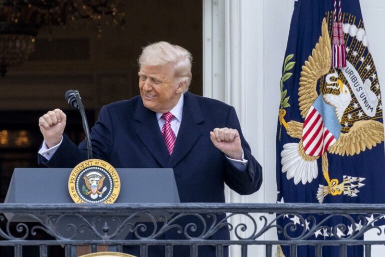 President Donald Trump hosts event celebrating farmers at White House