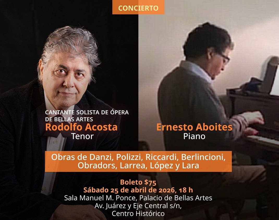 Concierto de Rodolfo Acosta y Ernesto Aboites, Sala Ponce
