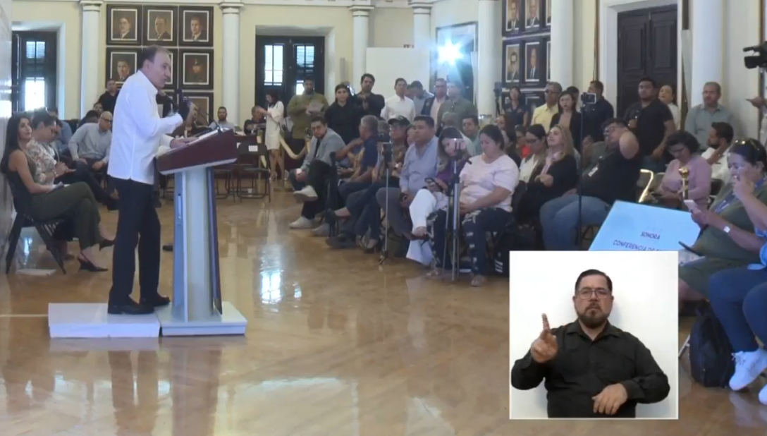 Durazo conferencia de medios