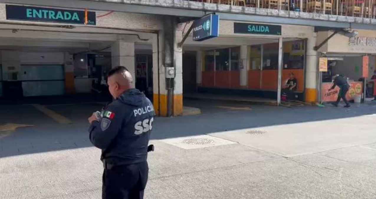 Muere-mujer-tras-caer-de-un-primer-piso-en-un-estacionamiento-de-la-Ciudad-de-Mexico-
