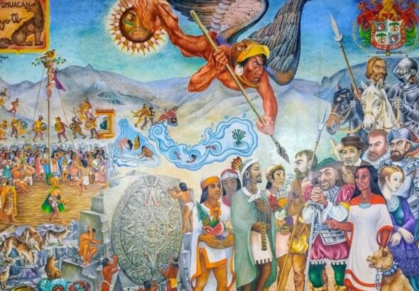 Mural A Reyes Mural el primer encuentro