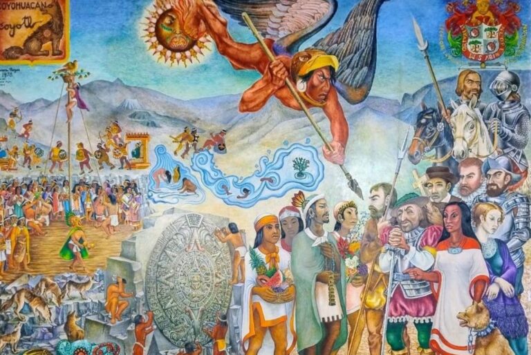 Mural A Reyes Mural el primer encuentro