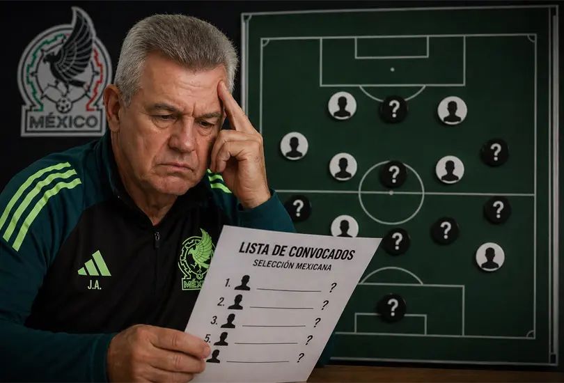Selección Mexicana- Lista de convocados de Javier Aguirre para el Mundial 2026