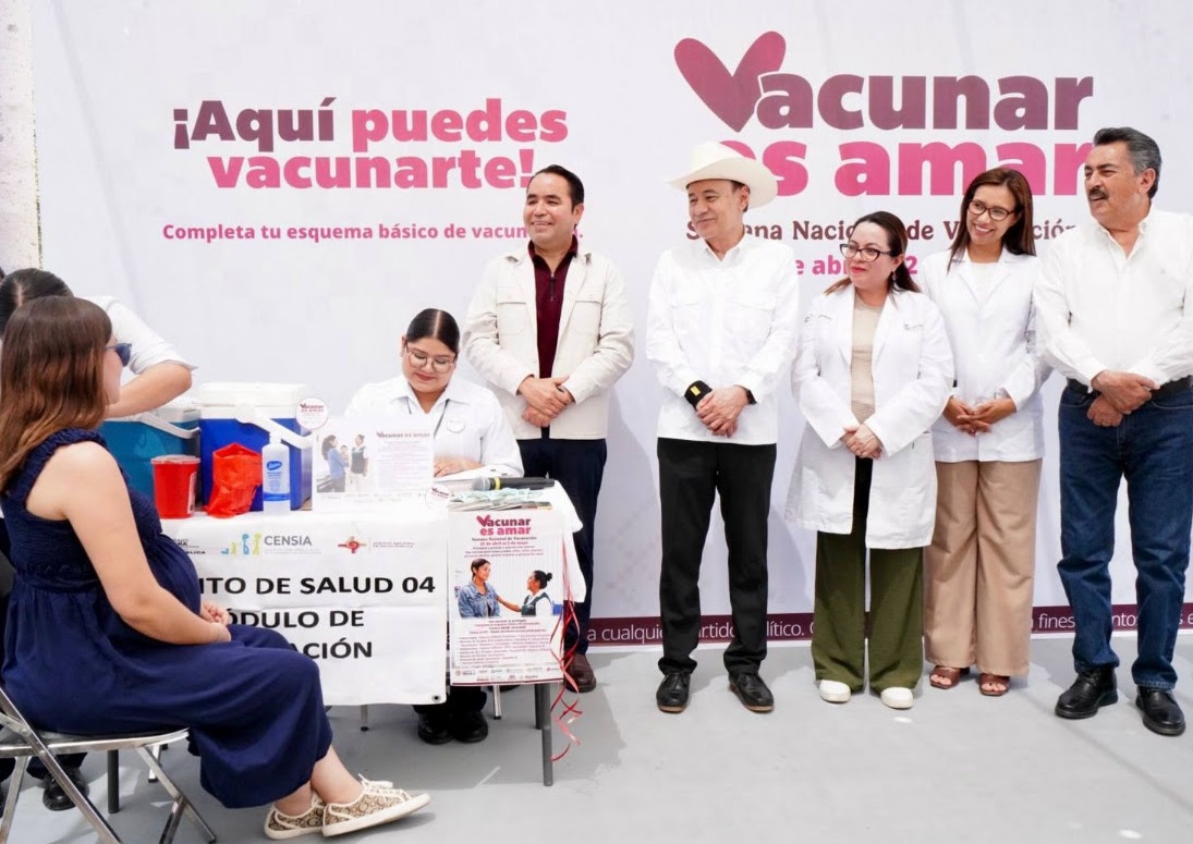 Sonora semana de la vacunación