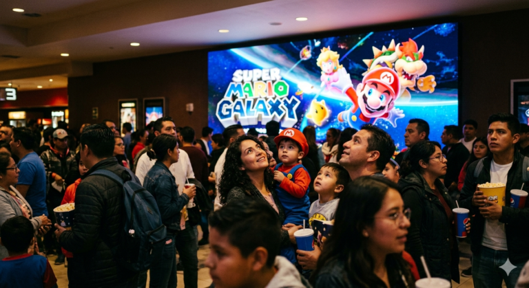 Super Mario Galaxy busca superar los 1,300 millones de dólares en taquilla