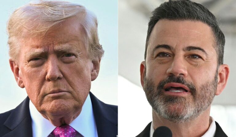 Trump exige despido de Jimmy Kimmel tras chiste sobre Melania Trump
