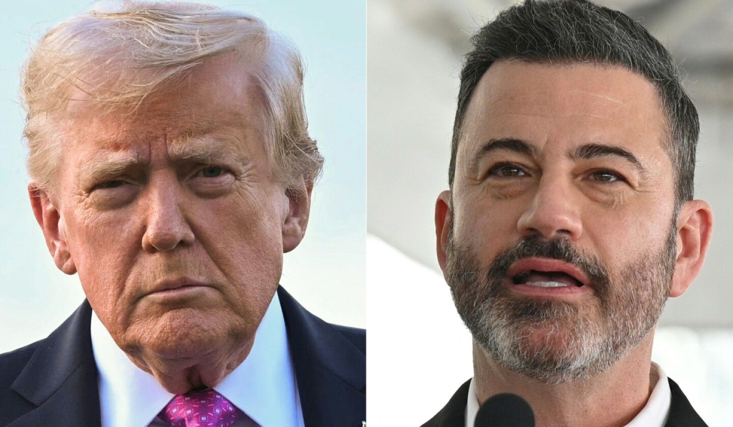 Trump exige despido de Jimmy Kimmel tras chiste sobre Melania Trump