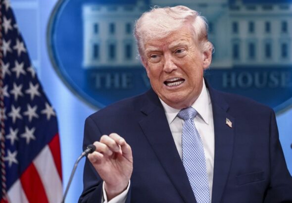 Trump dice que ataques de Israel al Líbano no están incluidos en cese el fuego con Irán