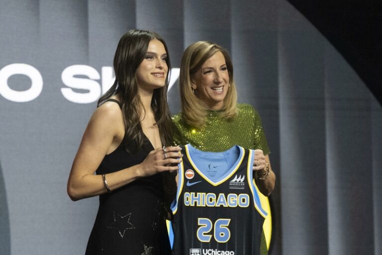 La mexicana Gabriela Jáquez elegida en el 5 del draft de la WNBA por las Chicago Sky