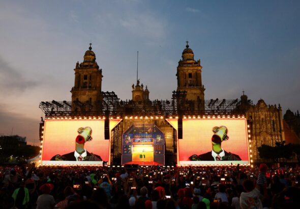 31 Minutos impone récord de 230,000 asistentes en el Zócalo de CDMX