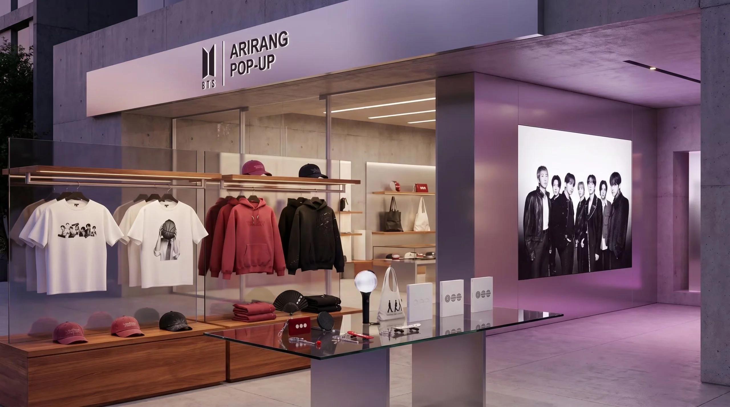 Todo sobre la BTS POP-UP- ARIRANG en Ciudad de México