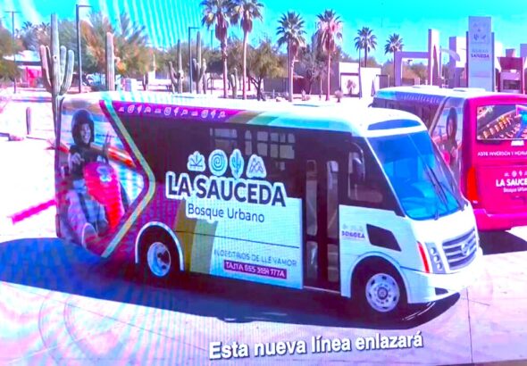 bus La Sauceda