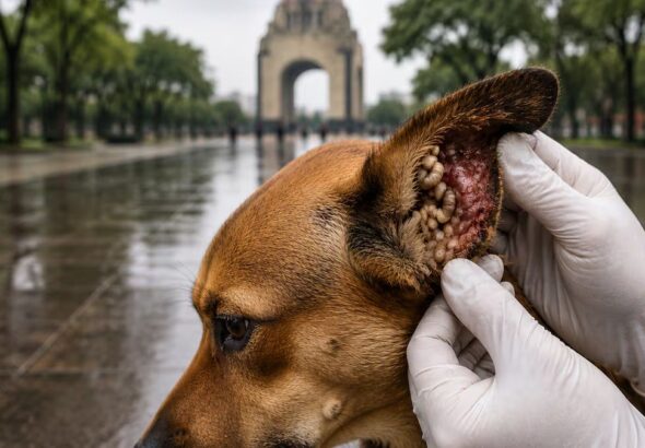 ¡Alerta en CDMX! Gusano barrenador- Cómo evitar que afecte a tu mascota