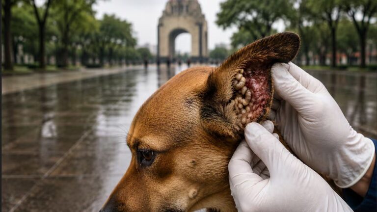 ¡Alerta en CDMX! Gusano barrenador- Cómo evitar que afecte a tu mascota