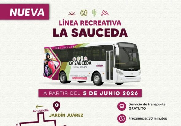Autobús Sauceda