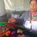Bautista Zirahuen Mich rebozos de plumas