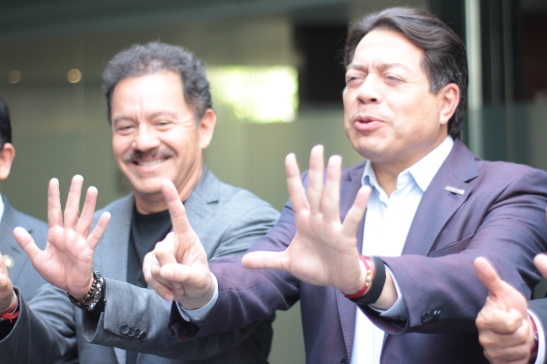 Mario Delgado y Nacho Mier