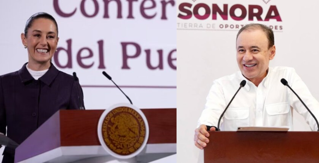 Sheinbaum y Durazo conf
