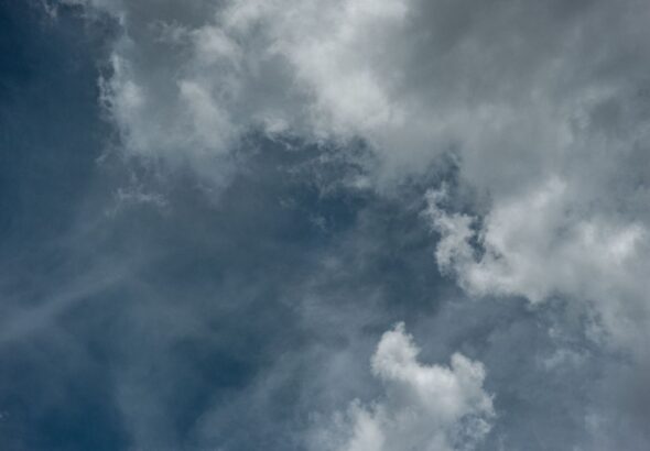 cielo azul