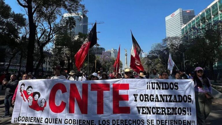 cnte cdmx manifestaciones