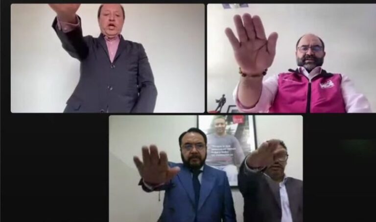 INE toma protesta a representantes de los nuevos partidos nacionales