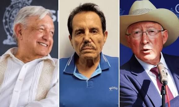 Ken Salazar afirma que AMLO no respondió tras captura del Mayo Zambada