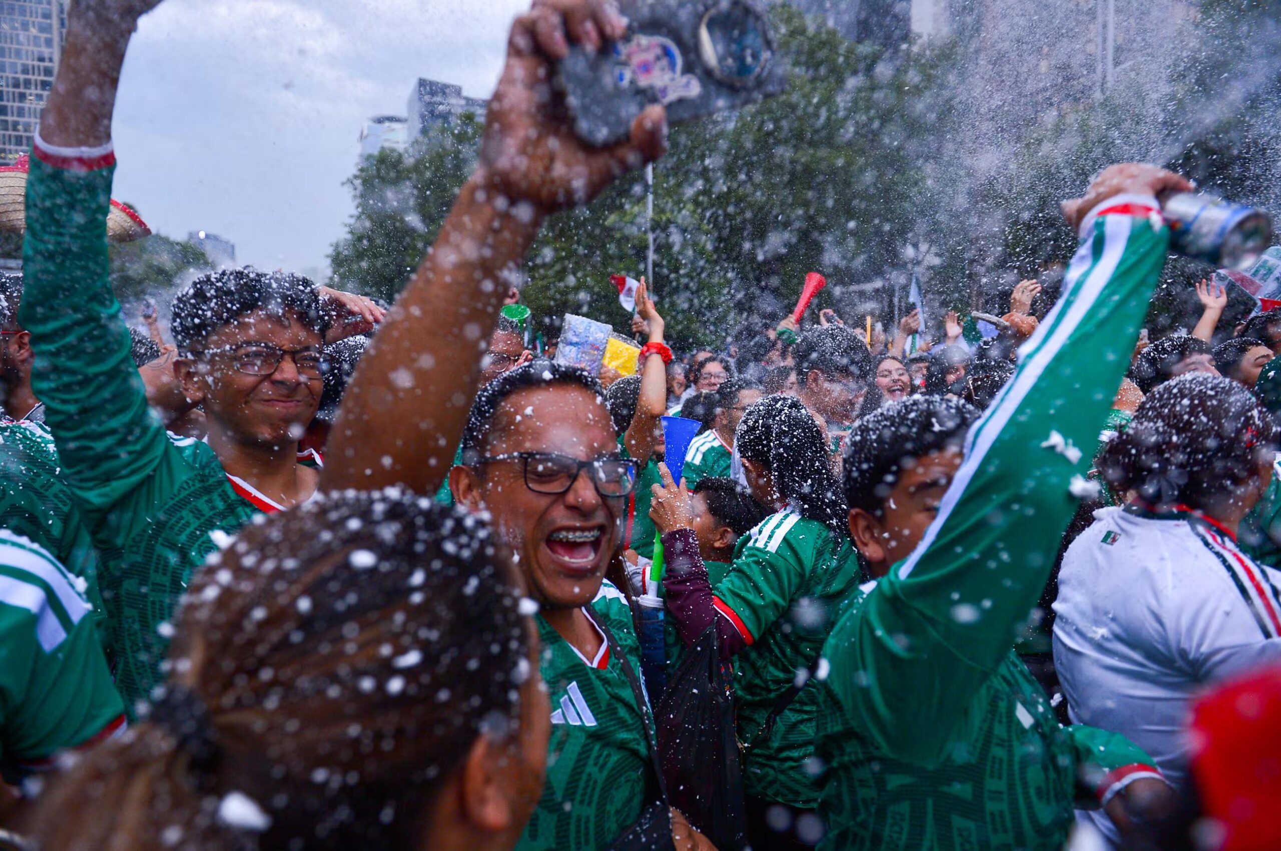 México vs Inglaterra- recomendaciones para celebrar con seguridad en el Ángel