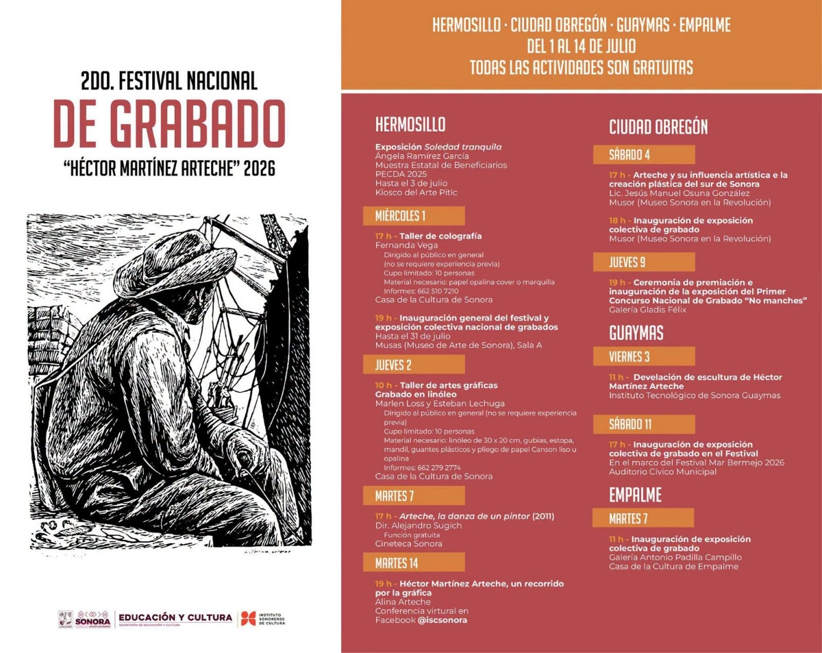 grabado Sonora Durazo