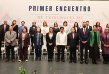 Representantes de tribunales de disciplina judicial durante su primer encuentro nacional en la Ciudad de México