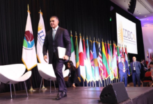 Omar García Harfuch participa en la Conferencia Internacional para el Control de Drogas IDEC 2026 en Buenos Aires