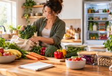 Alimentos almacenados para planear compras y reducir desperdicios en casa