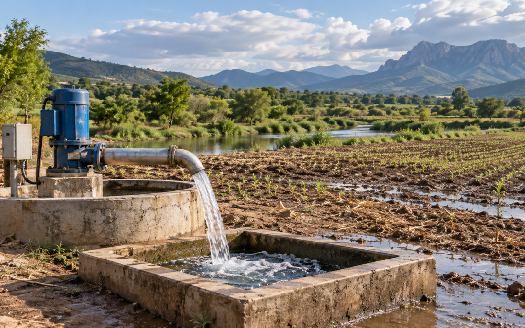 Oleaje en una costa como imagen de contexto sobre disponibilidad y gestión del agua